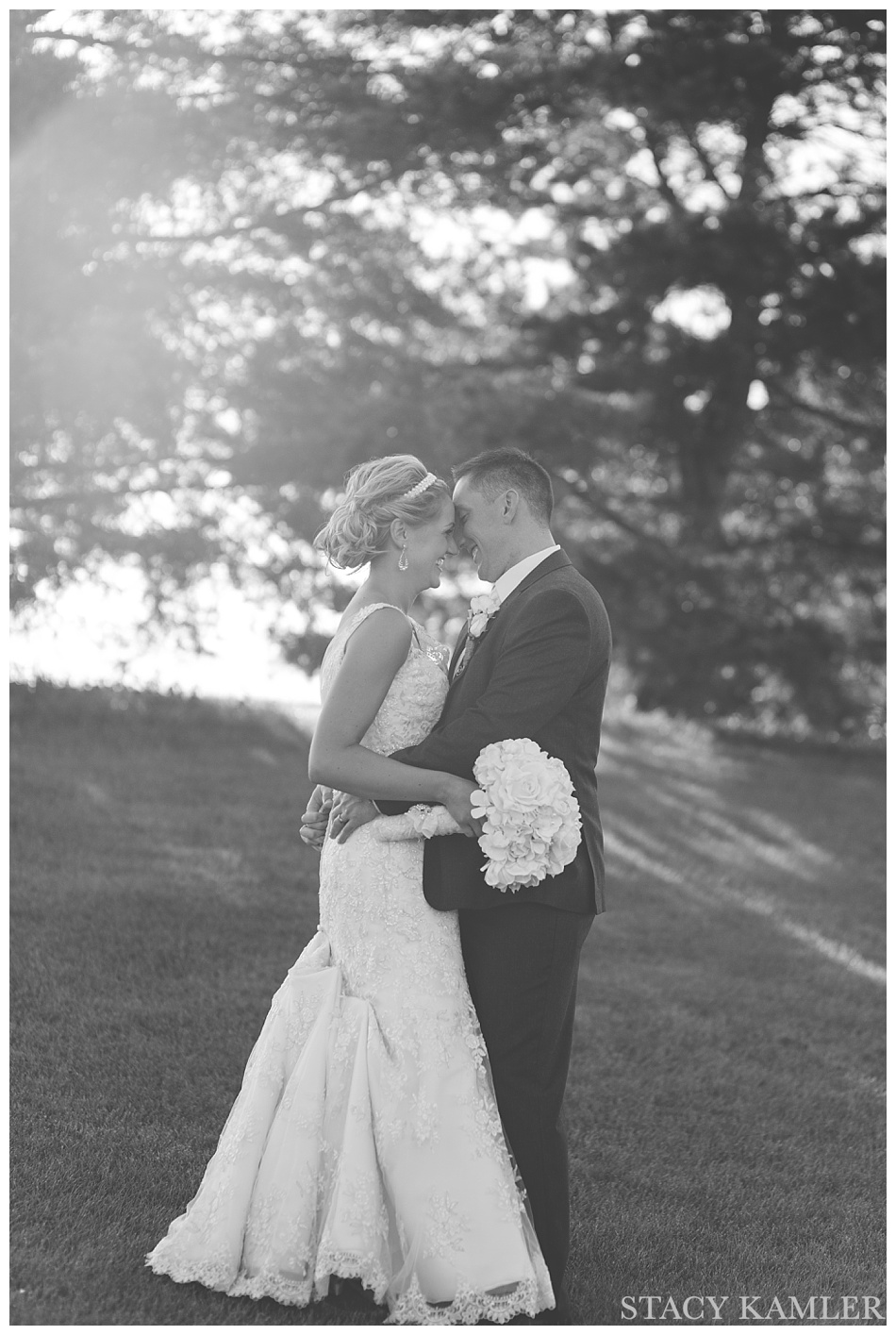 Sunset Bride and Groom Portraits