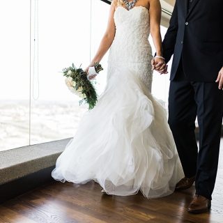 Bride and Groom Dress and Tux Details