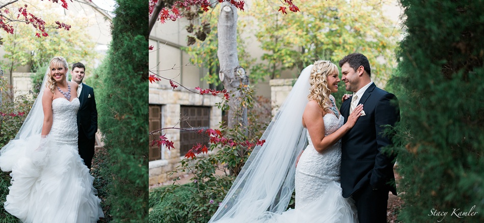 Bride and Groom Portraits in Kansas City