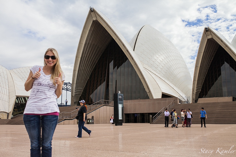 Me at the Sydney Opera House