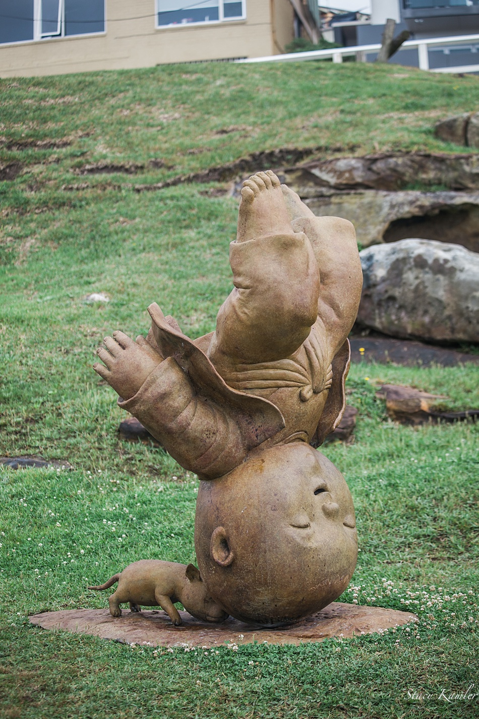 "Fun" by Naidee Changmoh Sculpture by the Sea, Bondi Beach, Australia
