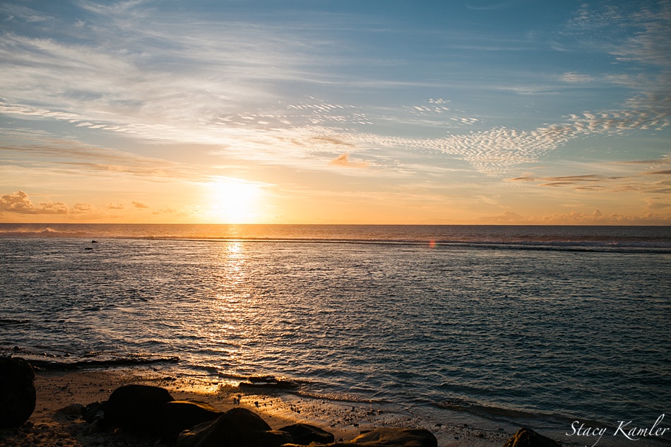 Sunset at Rarotonga