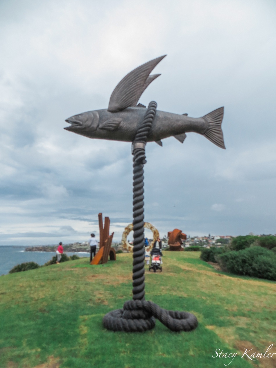 "Flying Fish" by Gillie & Marc Schattner, Sculpture by the Sea, Bondi Beach, Australia