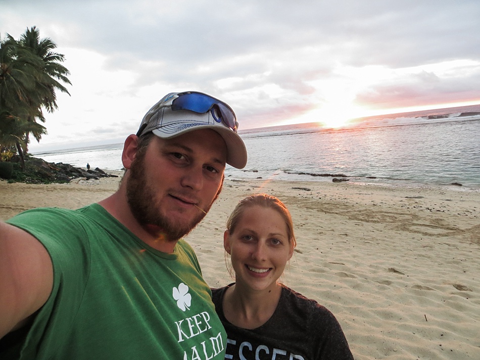 Sunset Selfie at the beach