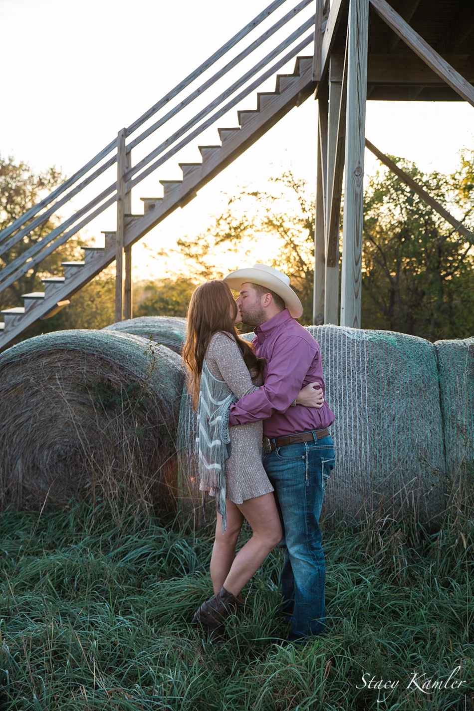 Country Sunrise Engagement Session