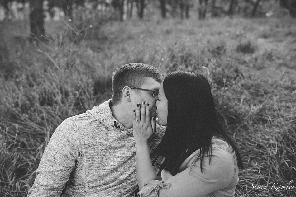 Black and White love session