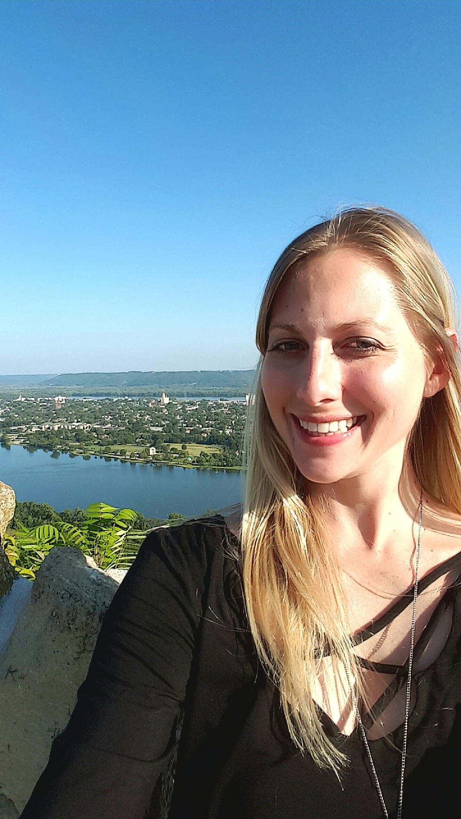 Selfie at the Mississippi River