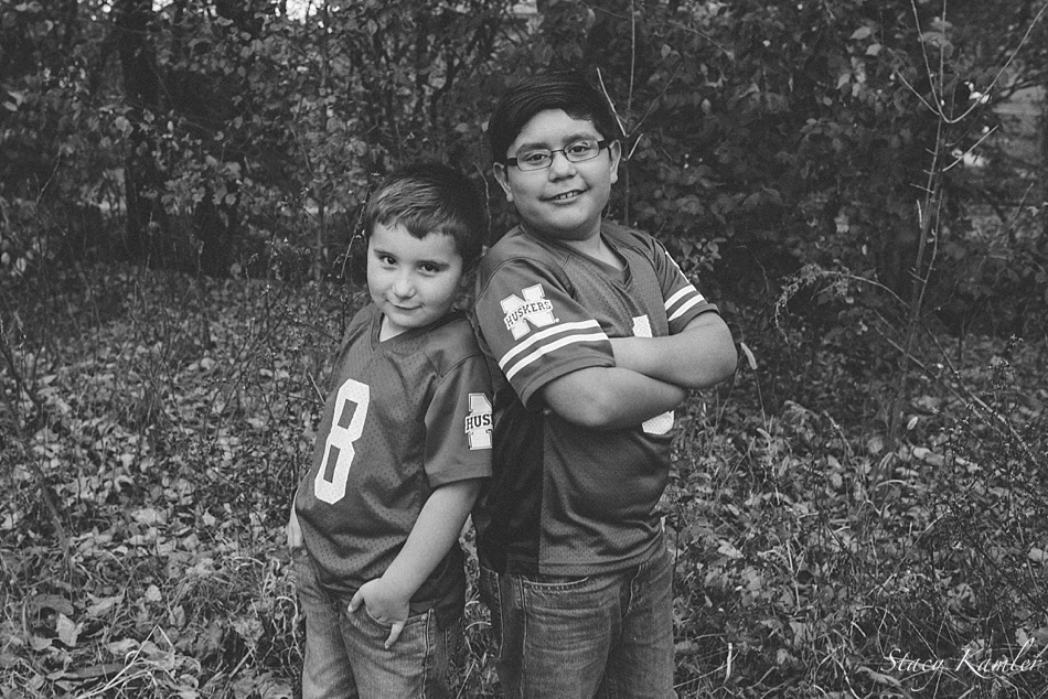 Brothers portraits in Lincoln, NE