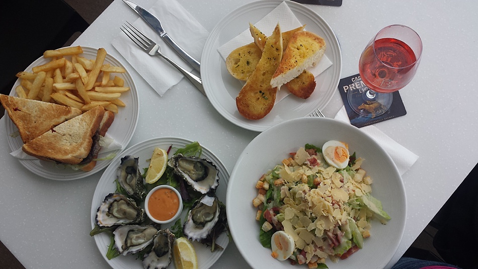 Food at Bondi Beach