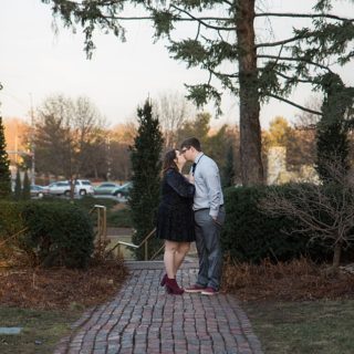 Sunken Gardens Bride and Groom Portraits