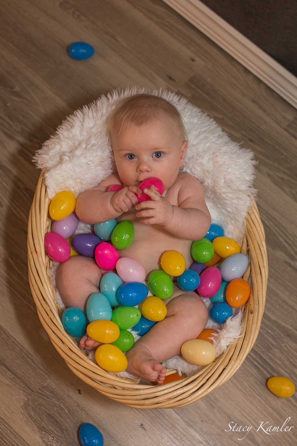 Easter Egg Photos for 5 month old boy