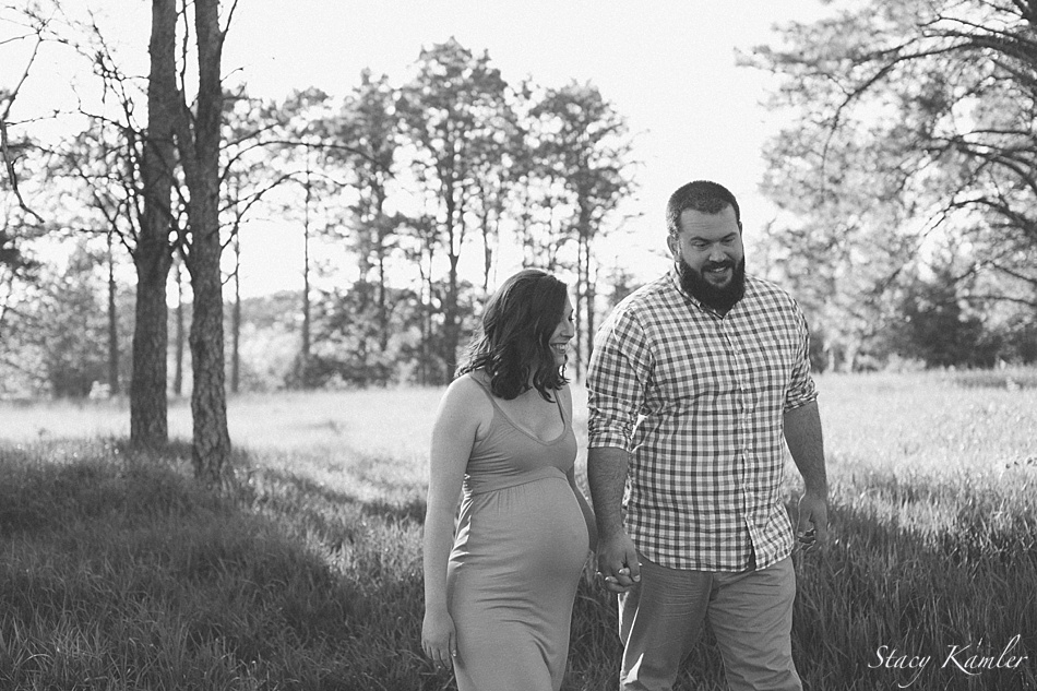 new mom and dad maternity session
