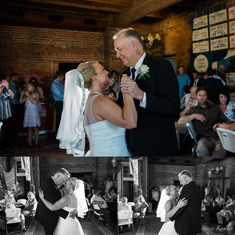 First Dance with Bride and Groom