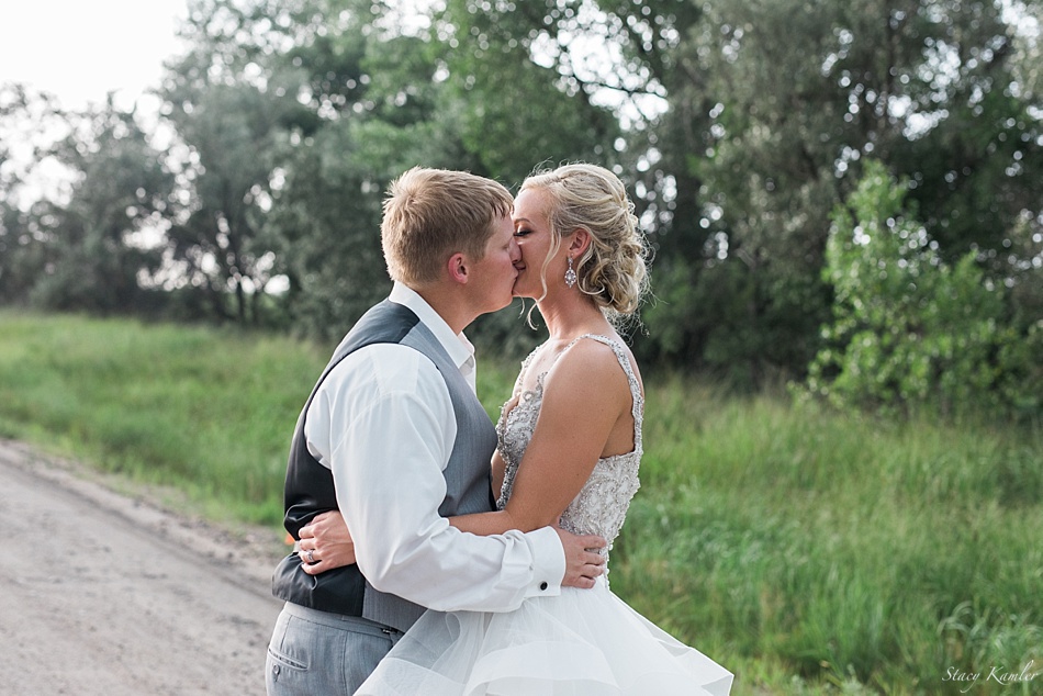Bride and Groom Photos at Creekside Event Center