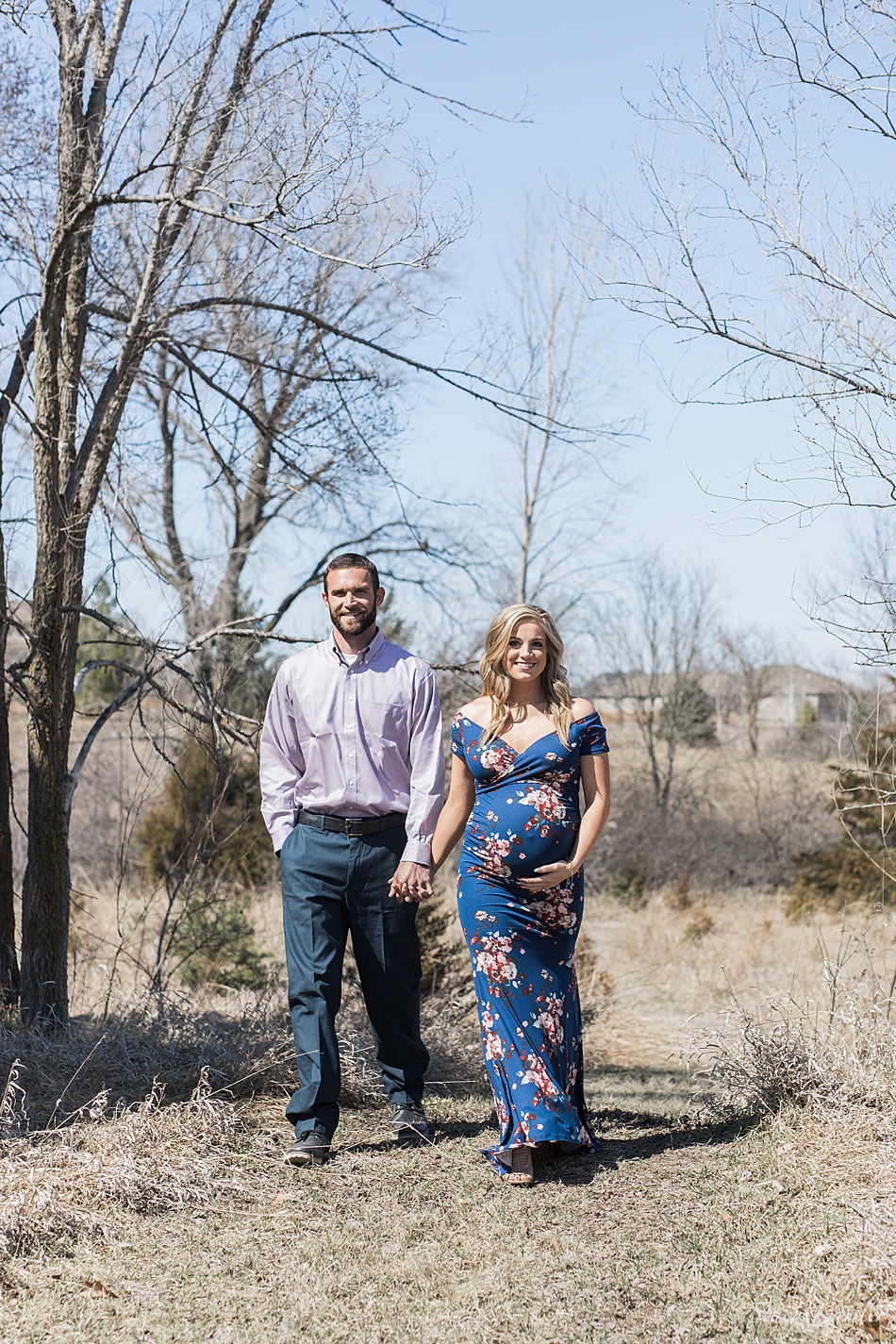 Couples Maternity session in Lincoln, NE
