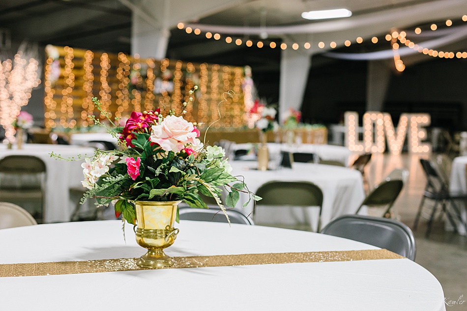 Country Chic wedding reception