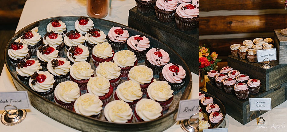 Cupcakes from Butterfly Bakery for Wedding